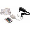 FK technics LED pásik RGB s diaľkovým IR ovládačom 90 LED, 21,6 W, IP54, 3 m