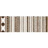 Dimex fototapeta Hnedobiely vzor M-372 | 330 x 110 cm (Vliesová fototapeta | lepidlo zdarma)