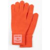 PitBull West Coast - dámské zimní rukavice LOVE PB oranžové