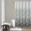 DURAMAT Kúpeľňový záves dekorCY-213858, 180 x 200 cm, textilný, hnedý