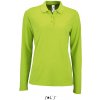 SOL´S PERFECT LSL / Dámska polokošeľa s dlhým rukávom - apple green XL