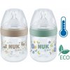 NUK Dojčenská Fľaša Na Učenie For Nature S Kontrolou Teploty 150ml-Zelená