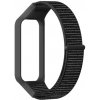 Nylónový náhradný náramok pre Xiaomi Smart Band 8 Active a Redmi Band 2 Farba: čierna