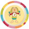 Sigikid Melamín baby tanierik Rainbow Rabbit zajac 21,5 cm