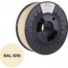Tisková struna (filament) C-TECH PREMIUM LINE, PETG, slonová kost světlá, RAL1015, 1,75mm, 1kg