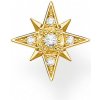 THOMAS SABO kusová náušnica Star gold H2144-414-14