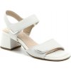 Tamaris Comfort 8-88317-44 dámské sandály na podpatku bílé