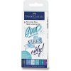 Faber-Castell 267123 Pitt Artist Pen Hand Lettering 6 ks modrej farby