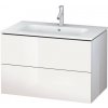 Súprava skrinka Duravit L-Cube LC624102222, umývadlo Duravit ME by Starck 2336830000