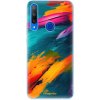 Odolné silikónové puzdro iSaprio - Blue Paint - Huawei Honor 9X