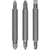 Bosch Príslušenstvo - 3-dielna súprava obojstranných bitov, dĺžka 60 mm 2607001745