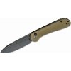 CIVIVI Button Lock Elementum Black/Olive Micarta C2103B