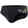 Pánske a juniorské plavky Speedo Logo Curve žlté 7cm Velikosti 32