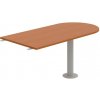 OFFICE PRO s.r.o. HOBIS prídavný stôl jednací oblúk - GP 1600 3, čerešňa