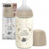 SUAVINEX SKLENENÁ FĽAŠA SX PRO STREDNÝ PRIETOK WONDERLAND 240 ML BÉŽOVÁ 3M+