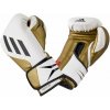Boxerské rukavice adidas SPEED TILT 350V pro bílá/zlatá, SPD350VTG Velikost: 18oz