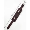 Perigaum Replacement strap for P-0701 u. P-0702 Brown silver clasp
