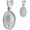 Argento Strieborný prívesok Zázračná medaila 85372