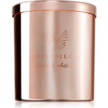 Crystallove Golden Scented Candle Citrine & White Tea 220 g