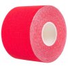 Kinesio tejp Sportago Regline, zelený, 5 cm x 5 m - červená
