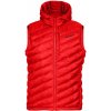 Pánska prešívaná vesta PROGRESS, ANCHORAGE VEST Červená,Čierna XL
