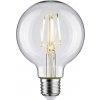 Paulmann 28954 LED En.trieda 2021 F (A - G) E27 guľatý tvar 4.8 W = 40 W teplá biela (Ø x v) 80 mm x 120 mm 1 ks; 28954