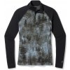 SMARTWOOL W CLASSIC THERMAL MERINO BL 1/4 ZIP black forest - L