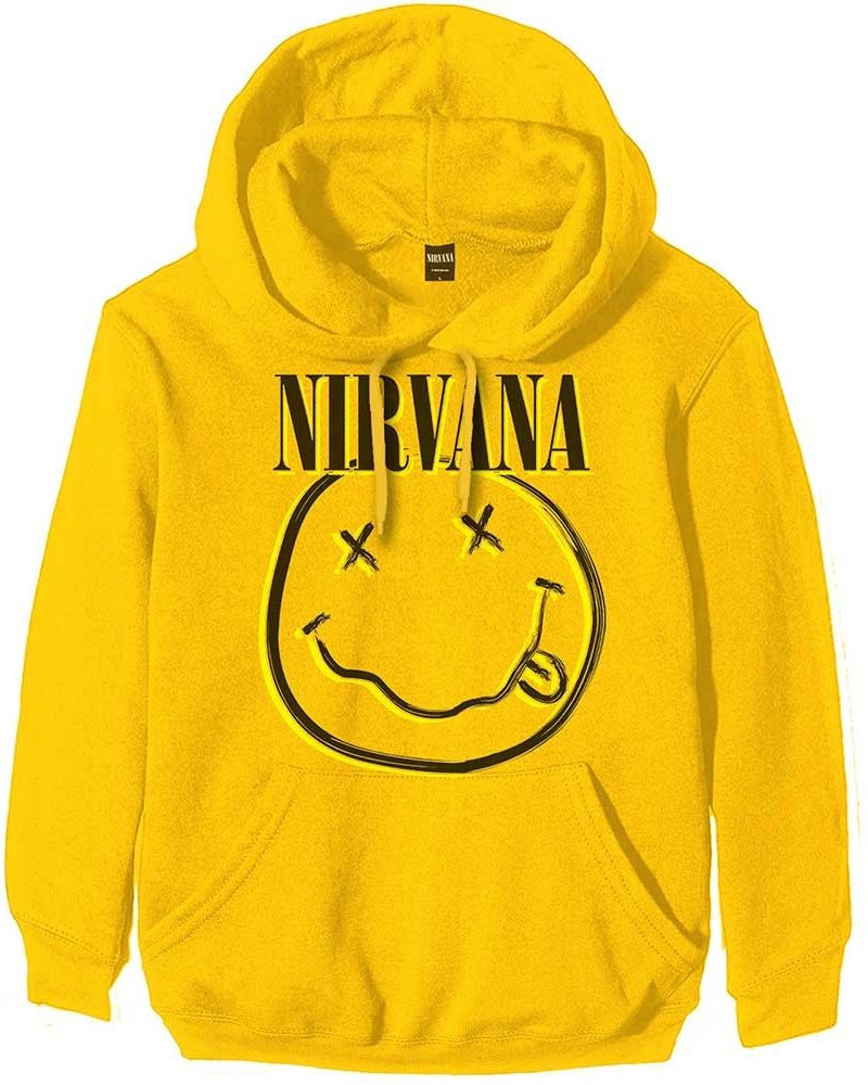 Nirvana mikina Inverse Smiley Žltá