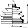 Manżeta hnacieho hriadeľa - opravná sada HERTH+BUSS JAKOPARTS J2861030