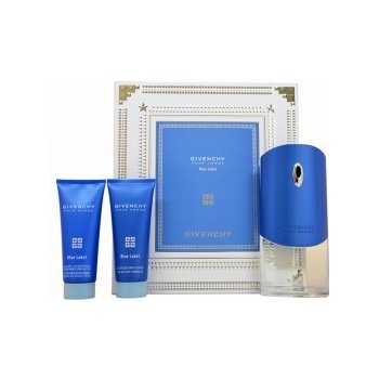 Givenchy Pour Homme Blue Label EDT 100 ml + sprchový gél 50 ml + balzam po holení 50 ml darčeková sada