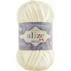 Alize - Jemná priadza na pletenie Alize Velluto Krémová 62