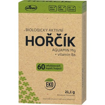 Vitar Hořčík Aquamin EKO 60 kapsúl