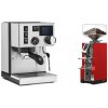 Rancilio Silvia BC PID + Eureka Mignon Libra, CR ferrari red
