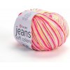 Yarn Art Jeans Soft Colors 6214 neon růžová, neon žlutá, bílá