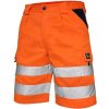 Kraťasy CXS NORWICH, výstražné, pánske, oranžové, veľ. 56