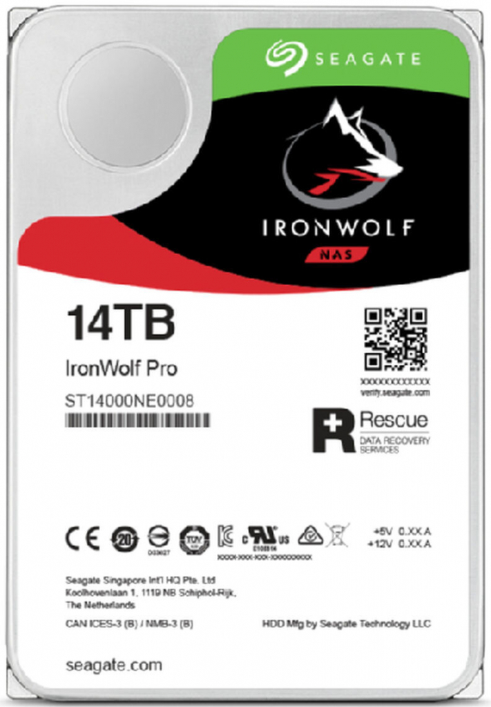 Seagate IronWolf Pro 14TB, ST14000NT001