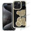 Ochranný kryt TEDDY BEAR iPhone 12, 12 Pro zlatý