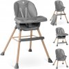 Nukido Kŕmna stolička Nukido Tilo sivá