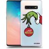Picasee silikónový prehľadný obal pre Samsung Galaxy S10 Plus G975 - Grinch