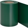 Páska Strend Pro EUROSTANDARD, 190 mm, L-35 m, tieniaca, zelená, krycia, na plotové panely, s 20 klipsami, 450g/m2, PVC, RAL6005