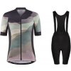 Craft ADV Endur Graphic W 1910554 cyklodres - ružová + Force ACTION LADY čierne cyklokraťasy - M