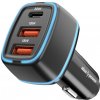 AlzaPower Car Charger P220 USB-A + USB-C Power Delivery 30 W čierna APW-CC3PD03PB
