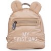 Childhome Detský batoh My First Bag Variant: Puffered Beige