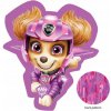Carbotex Tvarovaný 3D vankúš Tlapková patrola Paw Patrol motív Skye v akcii 41x34