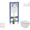 Geberit Duofix - Set predstenovej inštalácie, klozetu a dosky Ideal Standard Tesi, tlačidla Sigma20, Aquablade, SoftClose, biela/lesklý chróm SANI11CD3137