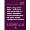 Zákony 2026 III/B – Sociálne zabezpečenie a príspevky - Poradca s.r.o.