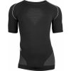 UYN Cyklistické tričko s krátkym rukávom - EVOLUTYON - antracitová/čierna/biela