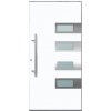Solid Elements Vchodové dvere Smart, 90 L, 1 000 × 2 100 mm, hliník, ľavé, biele, W1DRBCZTK1.0024