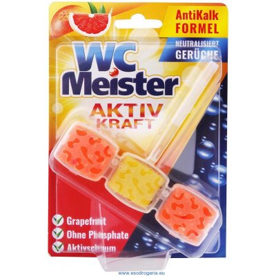 WC MEISTER Tuhý wc blok Grapefruit 45 g