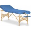 Skladací masážny stôl HABYS® Gallo Plus Farba: modrá (#23) - Vinyl Flex, Veľkosť a farba rámu: 200 x 76 cm - buk svetlý 200*76 cm | 19,7 kg | viac farieb